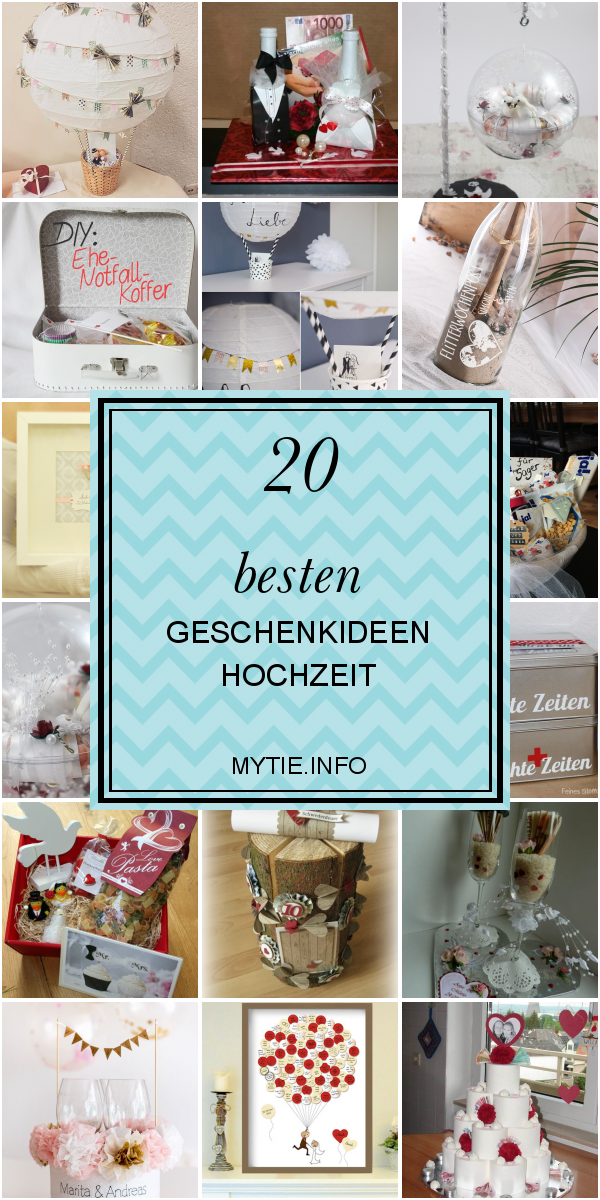 20 Besten Geschenkideen Hochzeit